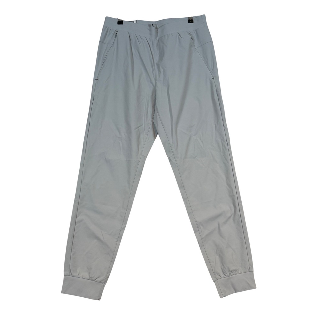 NWT Soybu Mens Performance Jogger Pants Gray Water Resistant •S• Athleisure Hike